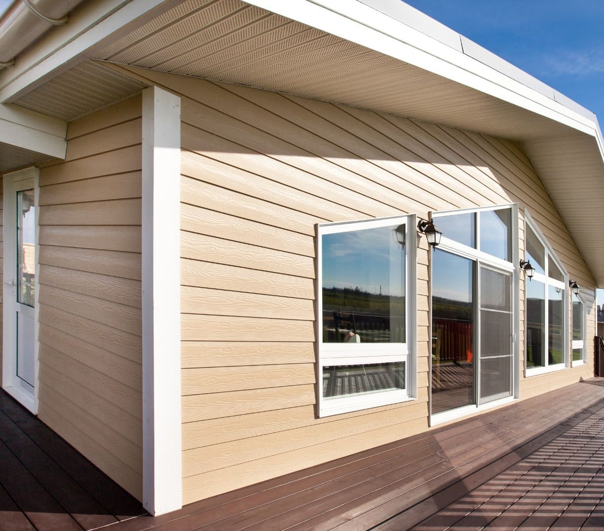 Асбестовые панели для фасада дома