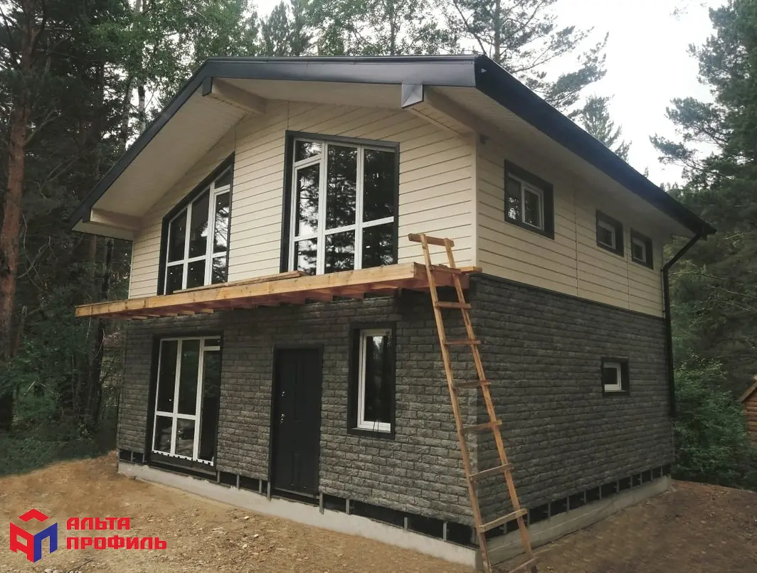 КАНАДА ПЛЮС Виниловый сайдинг | Люкс, Ясень 3м