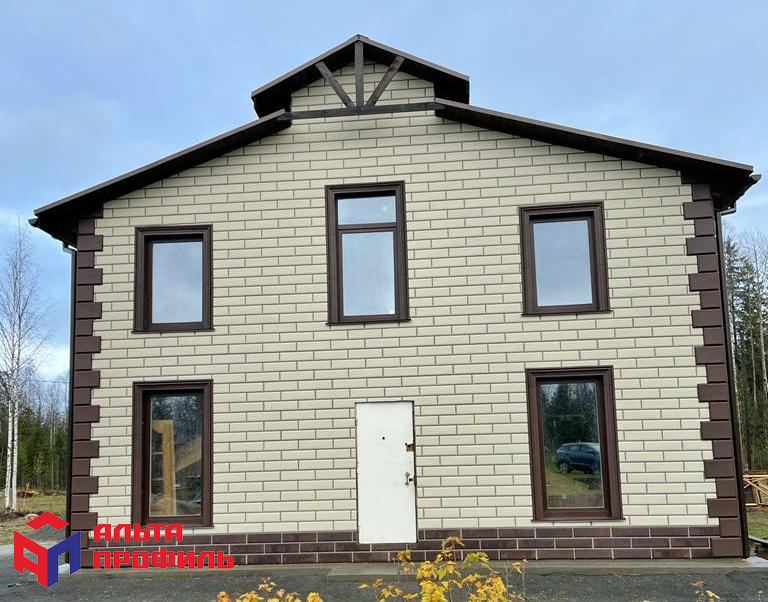 Отделочный элемент № 2 (коричневый), 0,25 х 0,25 м.