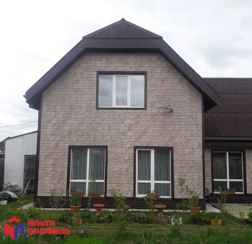 Формованный сайдинг, Сланцевая порода, цвет Кремовый