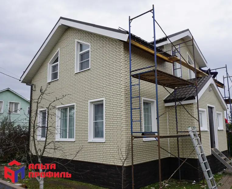 ПАНЕЛЬ КИРПИЧ КЛИНКЕРНЫЙ, ЦВЕТ БЕЛЫЙ - Фасадные панели под кирпич