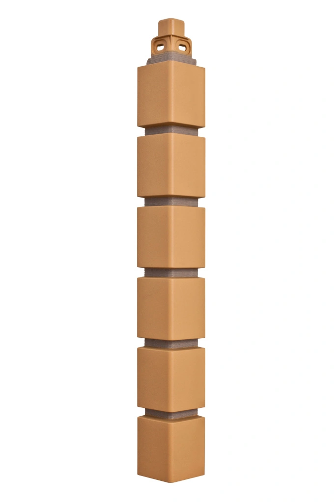 НАРУЖНЫЙ УГОЛ КИРПИЧ КЛИНКЕРНЫЙ, ЦВЕТ БЕЖЕВЫЙ