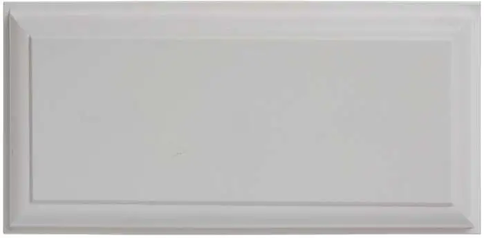 Отделочный элемент № 1 (белоснежный), 0,25 х 0,13 м.