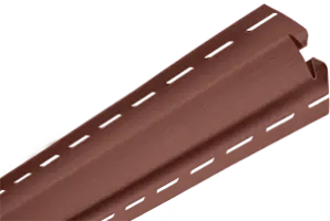 Планка "внутренний угол" красно-коричневая Т-13  -  3,00м. "BH"
