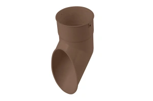 Слив трубы, ПВХ, серия Стандарт, цвет Коричневый