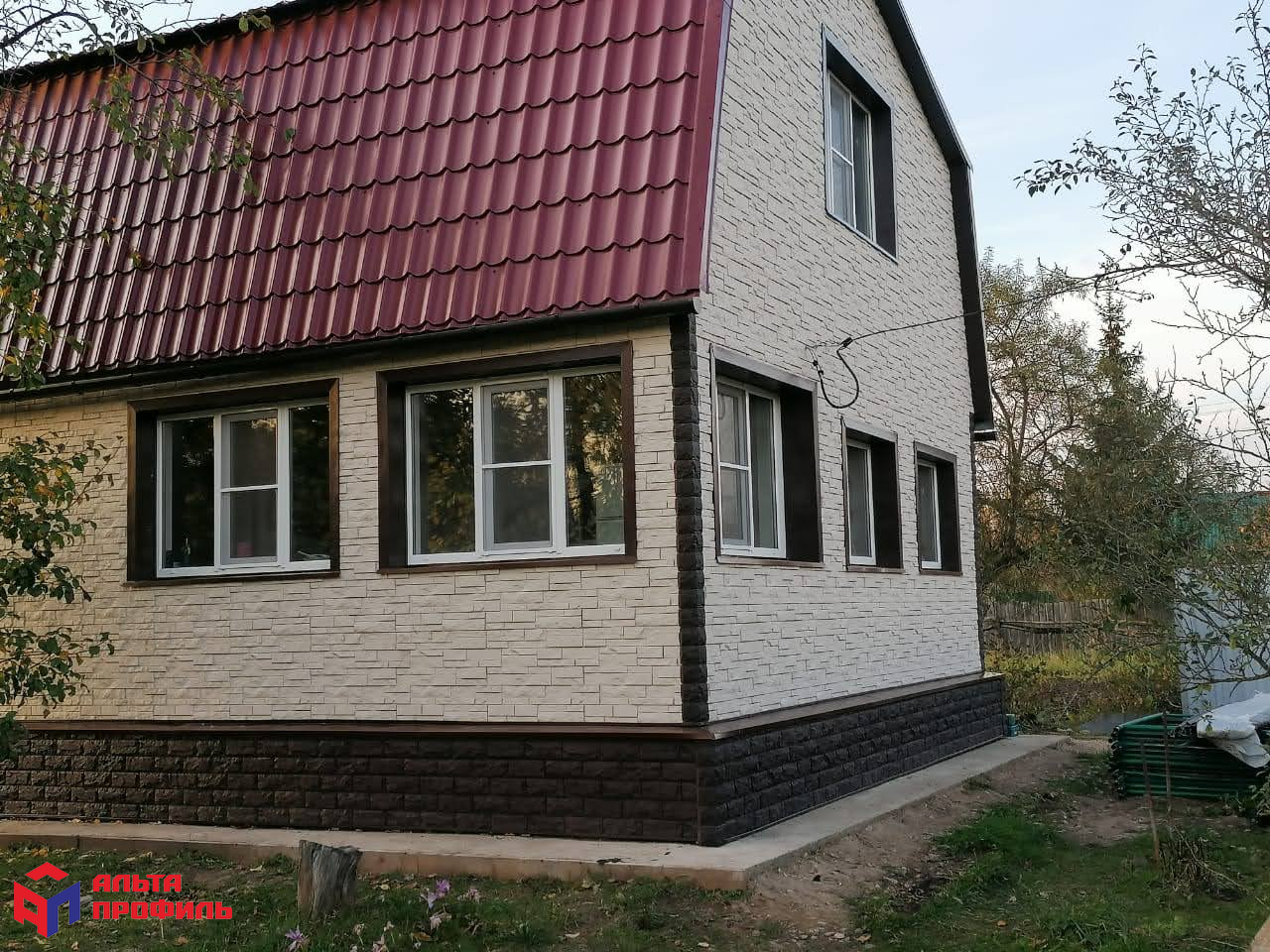ПАНЕЛЬ ШОТЛАНДИЯ ЭКО, ЦВЕТ КРЕМОВЫЙ - Фасадные панели под камень