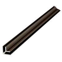 АЛЬТА СЛЭБ. Профиль алюминиевый угловой универсальный 081024-3 анод шампань 2,7м (30шт/уп)