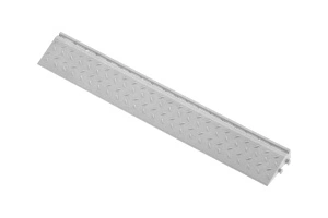 Боковой элемент обрамления с пазами под замки, цвет Белый