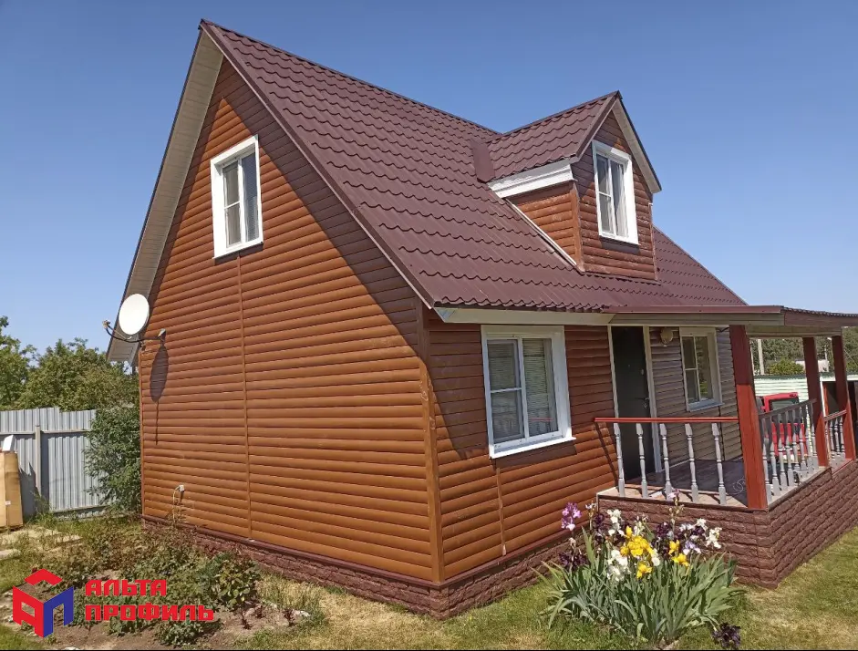 БЛОКХАУС Акриловый сайдинг | Премиум, Дуб светлый ВН-02 3100х320мм