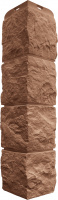 Наружный угол  ТУФ (терракотовый) ЭКО, 0,58 х 0,15м.