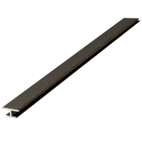 АЛЬТА СЛЭБ. Профиль алюминиевый соединительный 081024-2 анод шампань 2,7м (30шт/уп)