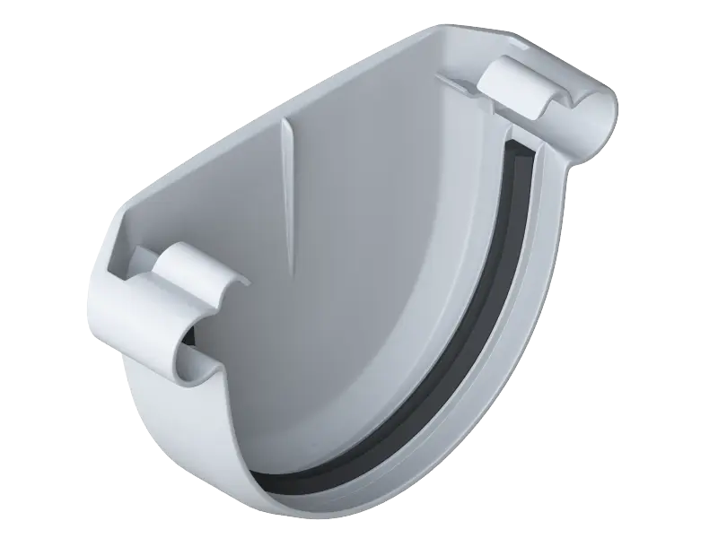 Заглушка, ПВХ, серия Элит, цвет Белый