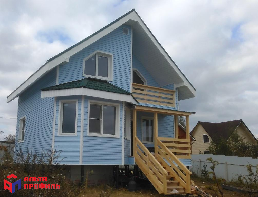 Планка "софит" белая Т-19 - 3м.