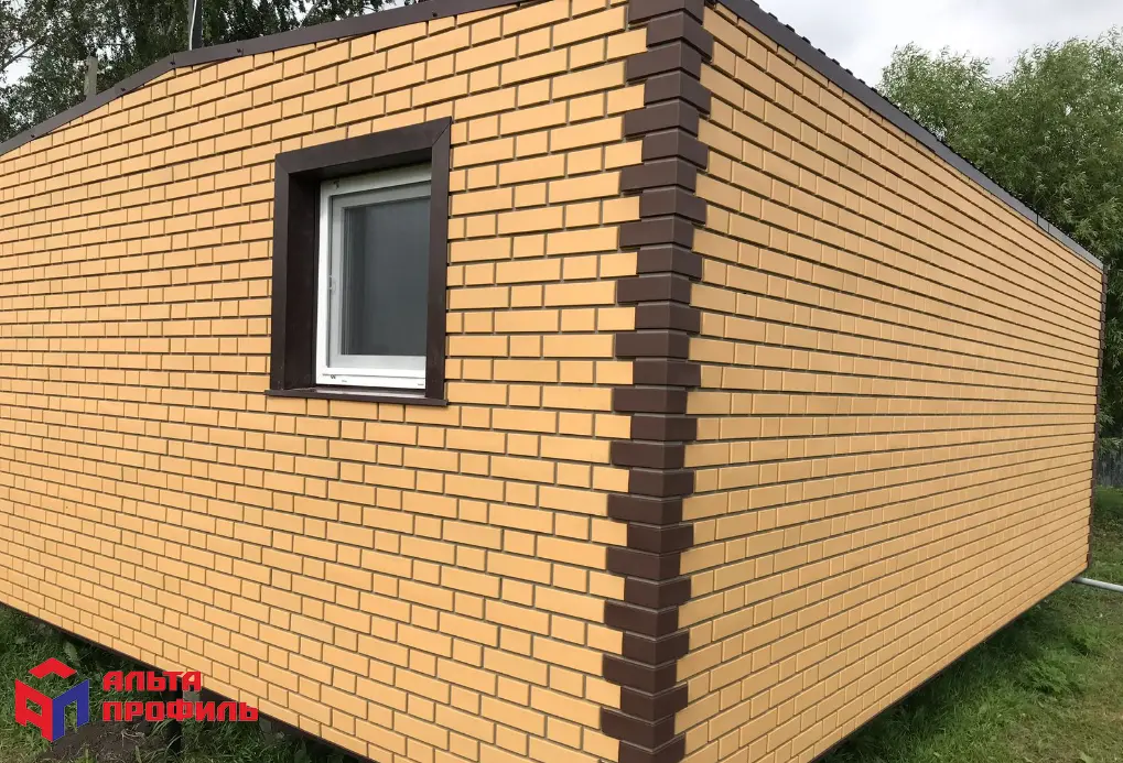 НАРУЖНЫЙ УГОЛ КИРПИЧ КЛИНКЕРНЫЙ, ЦВЕТ КОРИЧНЕВЫЙ