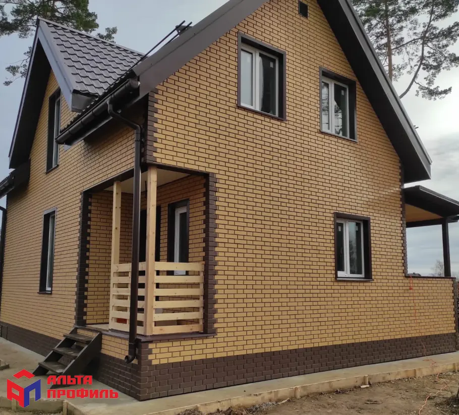 ПАНЕЛЬ КИРПИЧ КЛИНКЕРНЫЙ, ЦВЕТ ЖЕЛТЫЙ