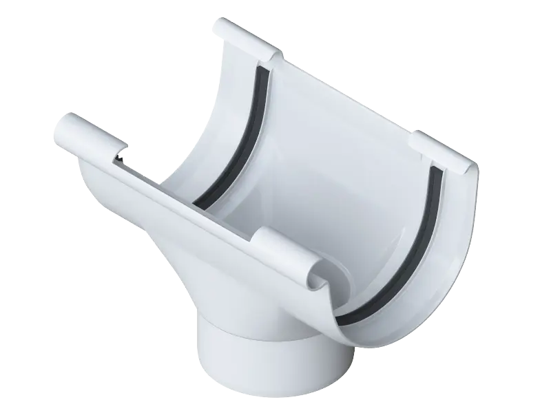 Воронка, ПВХ, серия Элит, цвет Белый