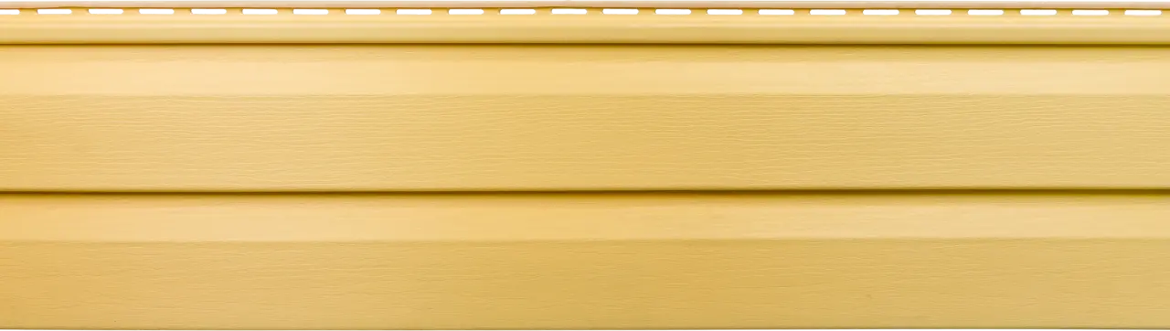 КАНАДА ПЛЮС Виниловый сайдинг | Престиж, Жёлтый - 3,66м