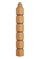 НАРУЖНЫЙ УГОЛ КИРПИЧ КЛИНКЕРНЫЙ, ЦВЕТ БЕЖЕВЫЙ