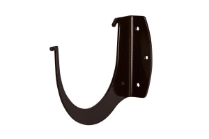 Кронштейн желоба малый, Металл, серия Элит, цвет Коричневый