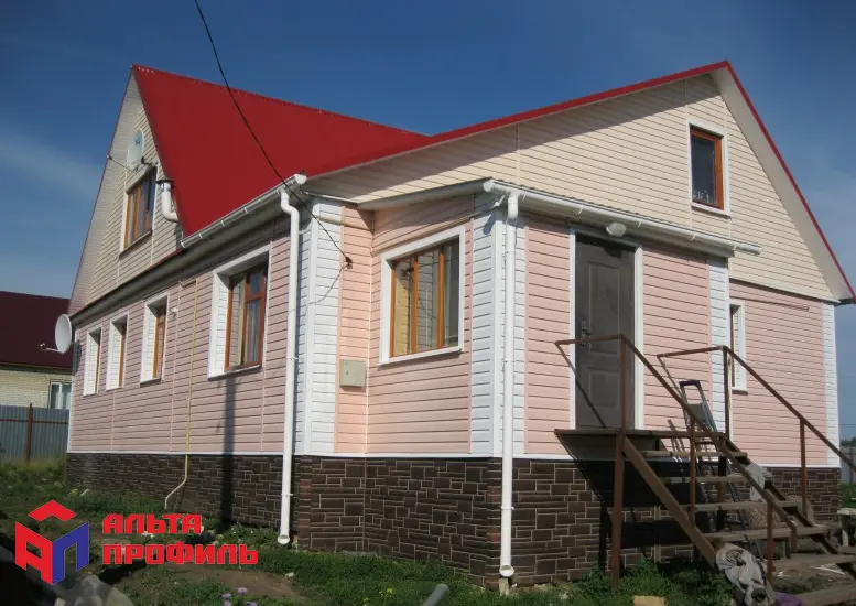 АЛЬТА КЛАССИКА Виниловый сайдинг | кремовый, 3м