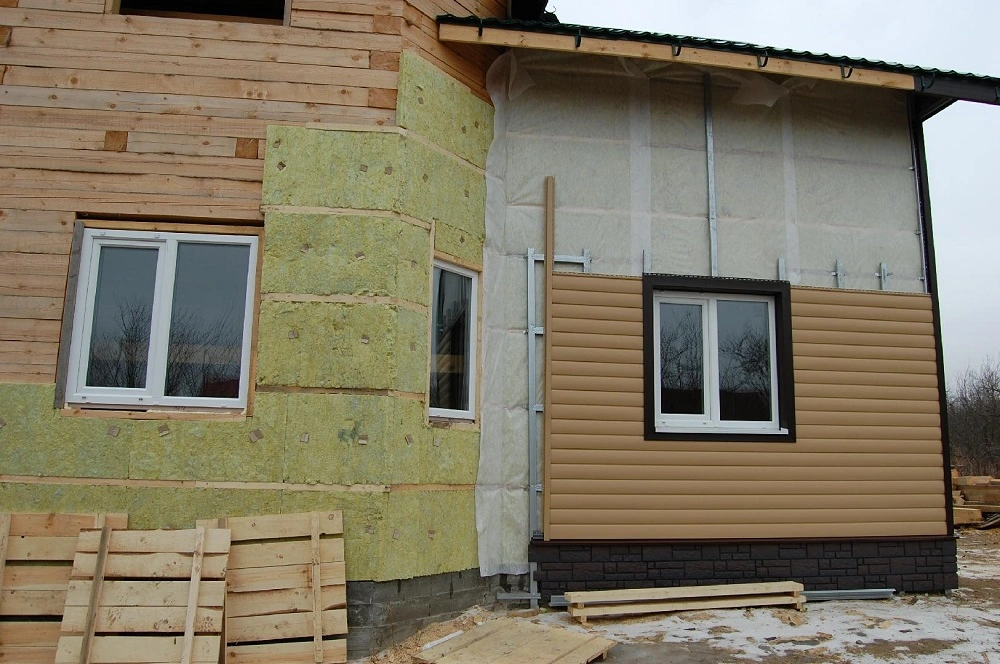 Утепление фасада минватой под сайдинг