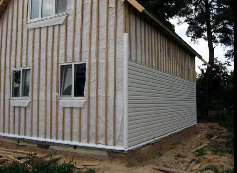 Монтаж сайдинга на деревянную обрешетку Монтаж сайдинга на деревянную обрешетку