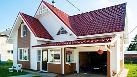 Отделка каркасного дома