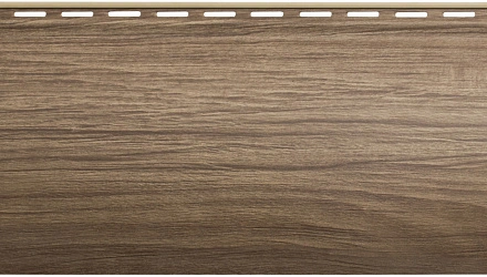 БЛОКХАУС Виниловый сайдинг | Люкс, Орех ВН-01 3100х200мм