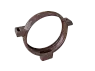 Хомут трубы, ПВХ, серия Элит, цвет Коричневый
