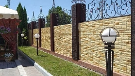 Использование сайдинга в ландшафтном дизайне